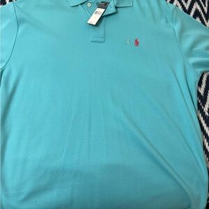 Ralph Lauren Polo in turquoise
